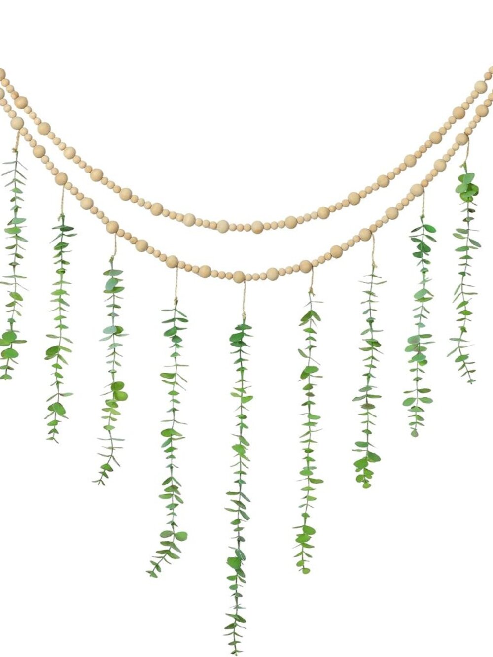 Hanging Eucalyptus Boho Wall Decor Large Boho Bedroom Wall Hanging